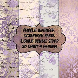 kyo, davenshall purple lavender scrapbook paper 8.5x8.5 double sided 20 sheet 4 pattern: orchid floral decorative sheets for decoupage & crafts -pastel patterned scrapbooking paper kyo, davenshall purple lavender scrapbook paper 8.5x8.5 double sided 20 sheet 4 pattern: orchid floral decorative sheets for decoupage & crafts -pastel patterned scrapbooking paper