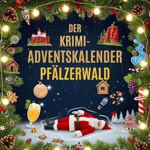 Friedrich, Ella Der Krimi-Adventskalender Pfälzerwald: Mordsverdächtig in 24 Akten. Ein Fall in deiner Nähe Friedrich, Ella Der Krimi-Adventskalender Pfälzerwald: Mordsverdächtig in 24 Akten. Ein Fall in deiner Nähe