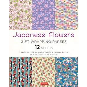 Tuttle Studio Japanese Flowers Gift Wrapping Papers 12 sheets: 18 x 24 inch (45 x 61 cm) Wrapping Paper Tuttle Studio Japanese Flowers Gift Wrapping Papers 12 sheets: 18 x 24 inch (45 x 61 cm) Wrapping Paper