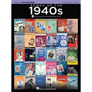 Hal Leonard Songs of the 1940s Songbook: The New Decade Series with Online Play-Along Backing Tracks Hal Leonard Songs of the 1940s Songbook: The New Decade Series with Online Play-Along Backing Tracks