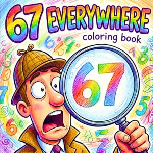 Octo, Hue Everywhere 67 Coloring Book: A Viral Brainrot Adventure Featuring the Trending Six Seven Meme, Gen Alpha Humor, and Funny Internet Art for Teens & Adults (Social Media Edition) Octo, Hue Everywhere 67 Coloring Book: A Viral Brainrot Adventure Featuring the Trending Six Seven Meme, Gen Alpha Humor, and Funny Internet Art for Teens & Adults (Social Media Edition)