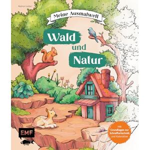Uydaci, Reyhan Meine Ausmalwelt: Wald und Natur: Baumhäuser, Pflanzen, Tiere und viele weitere Motive ausmalen und entspannen Mit Grundlagen zur Schraffurtechnik und Tipps zur Koloration Uydaci, Reyhan Meine Ausmalwelt: Wald und Natur: Baumhäuser, Pflanzen, Tiere und viele weitere Motive ausmalen und entspannen Mit Grundlagen zur Schraffurtechnik und Tipps zur Koloration