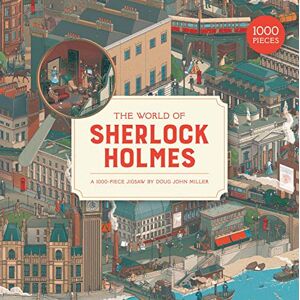 Laurence King The World of Sherlock Holmes: A Jigsaw Puzzle, 1000 kawałków Laurence King The World of Sherlock Holmes: A Jigsaw Puzzle, 1000 kawałków