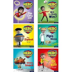 Hero Academy: Oxford Level 2, Red Book Band: Mixed pack (Project X Hero Academy) Hero Academy: Oxford Level 2, Red Book Band: Mixed pack (Project X Hero Academy)