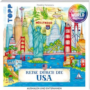 Tantareanu, Madalina Colorful World Weltreise Reise durch die USA: Ausmalen & entspannen (Colorful World Weltreise (Ausmalbücher)) Tantareanu, Madalina Colorful World Weltreise Reise durch die USA: Ausmalen & entspannen (Colorful World Weltreise (Ausmalbücher))