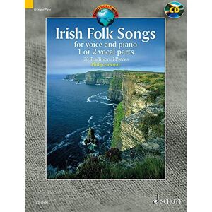 Philip Lawson Irish Folk Songs 20 Traditional Pieces Schott World Music Series voice and piano edition with CD ( ED 13690 ) Philip Lawson Irish Folk Songs 20 Traditional Pieces Schott World Music Series voice and piano edition with CD ( ED 13690 )
