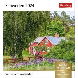 Harenberg Schweden Sehnsuchtskalender 2024. Reise-Kalender zum Aufstellen oder Aufhängen für Urlaubsstimmung auf dem Schreibtisch. Postkarten-Fotokalender: 53 ... Postkarten (Sehnsuchtskalender von ) Harenberg Schweden Sehnsuchtskalender 2024. Reise-Kalender zum Aufstellen oder Aufhängen für Urlaubsstimmung auf dem Schreibtisch. Postkarten-Fotokalender: 53 ... Postkarten (Sehnsuchtskalender von )