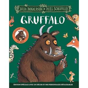 Donaldson, Julia Gruffalo Édition spéciale 25 ans: Edition spéciale 25 ans avec un décor et des personnages détachables Donaldson, Julia Gruffalo Édition spéciale 25 ans: Edition spéciale 25 ans avec un décor et des personnages détachables