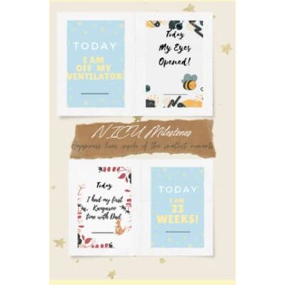PreemieFinds 60 NICU Boy & Girl Preemie Milestone Cards, Preemie Photo Prop Cards, Instant Download Cards/Book PreemieFinds 60 NICU Boy & Girl Preemie Milestone Cards, Preemie Photo Prop Cards, Instant Download Cards/Book