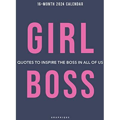 Graphique Girl Boss 2024 12 x 24 Inch Monthly Square Wall Calendar de France Inspiration Fashion Design Graphique Girl Boss 2024 12 x 24 Inch Monthly Square Wall Calendar de France Inspiration Fashion Design