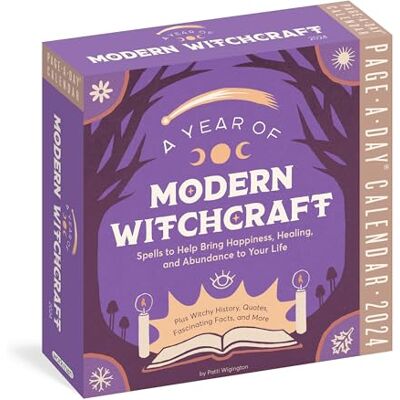Wigington, Patti Year of Modern Witchcraft Page-A-Day Calendar 2024: Spells to Help Bring Happiness, Healing, and Abundance to Your Life Wigington, Patti Year of Modern Witchcraft Page-A-Day Calendar 2024: Spells to Help Bring Happiness, Healing, and Abundance to Your Life