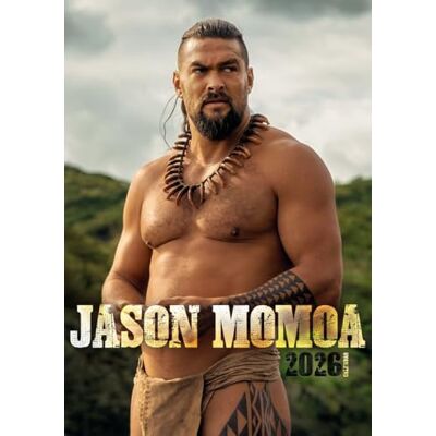 Jason Momoa 2026 Calendar Aquaman Merch Jason Momoa 2026 Calendar Aquaman Merch