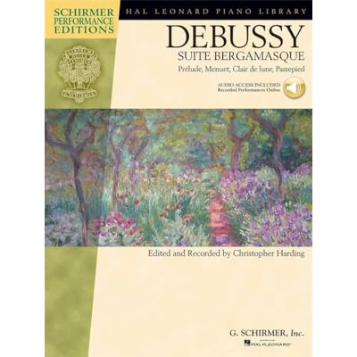 Debussy Claude : Suite Bergamasque for Piano Sheet Music with Online Audio Access Schirmer Performance Editions Score with Editorial Commentary Clair de lune Prelude Menuet Passepied Debussy Claude : Suite Bergamasque for Piano Sheet Music with Online Audio Access Schirmer Performance Editions Score with Editorial Commentary Clair de lune Prelude Menuet Passepied
