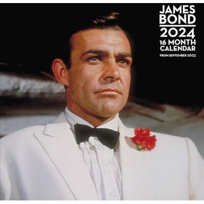Pyramid James Bond Calendar 2024 Month to a View Planner 30cm x 30cm Official Merchandise Pyramid James Bond Calendar 2024 Month to a View Planner 30cm x 30cm Official Merchandise