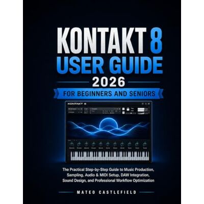 CASTLEFIELD, MATEO KONTAKT 8 USER GUIDE 2026 FOR BEGINNERS AND SENIORS: The Practical Step-by-Step Guide to Music Production, Sampling, Audio & MIDI Setup, DAW ... and Professional Workflow Optimization CASTLEFIELD, MATEO KONTAKT 8 USER GUIDE 2026 FOR BEGINNERS AND SENIORS: The Practical Step-by-Step Guide to Music Production, Sampling, Audio & MIDI Setup, DAW ... and Professional Workflow Optimization