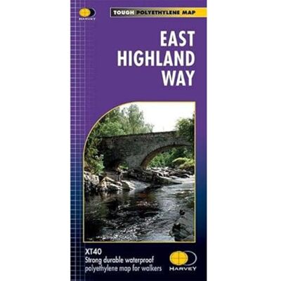 Harvey Map Services Ltd East Highland Way XT40: Route Maps (Trail Map XT40) Harvey Map Services Ltd East Highland Way XT40: Route Maps (Trail Map XT40)