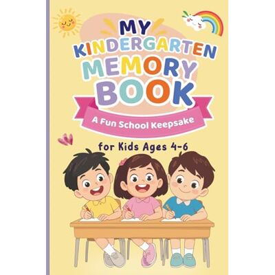 Books, FamFusion My Kindergarten Memory Book: A Fun School Keepsake for Kids Ages 4–6 Classmate & Friendship Memory Book Books, FamFusion My Kindergarten Memory Book: A Fun School Keepsake for Kids Ages 4–6 Classmate & Friendship Memory Book