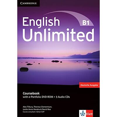 English Unlimited B1 Pre-Intermediate. Coursebook with e-Portfolio DVD-ROM + 3 Audio-CDs English Unlimited B1 Pre-Intermediate. Coursebook with e-Portfolio DVD-ROM + 3 Audio-CDs