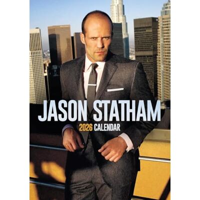 Jason Statham Calendar 2026 Merchandise Jason Statham Calendar 2026 Merchandise