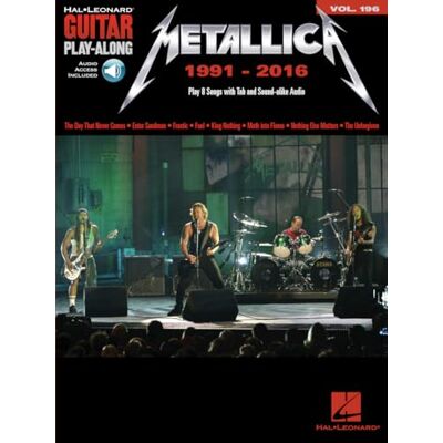 Metallica Guitar Play-Along Volume 196: 1991-2016 (Book/Online Audio) (Hal Leonard Guitar Play-Along, 196) Metallica Guitar Play-Along Volume 196: 1991-2016 (Book/Online Audio) (Hal Leonard Guitar Play-Along, 196)