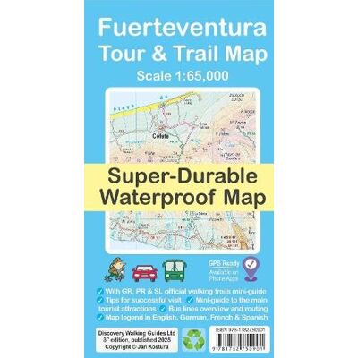 Jan Kostura Fuerteventura Tour & Trail Map (3rd edition) Jan Kostura Fuerteventura Tour & Trail Map (3rd edition)
