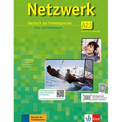 Dengler, Stefanie Netzwerk in Teilbanden: Kurs und Arbeitsbuch A2 Teil 1 mit 2 Audio CDs und Dengler, Stefanie Netzwerk in Teilbanden: Kurs und Arbeitsbuch A2 Teil 1 mit 2 Audio CDs und