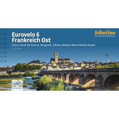 Eurovelo 6 Frankreich Ost: Loire, Canal du Centre, Burgund, Sâone, Doubs, Rhein-Rhône-Kanal, 796 km, 1:75.000, GPS-Tracks Download, LiveUpdate (Radtourenbücher) Eurovelo 6 Frankreich Ost: Loire, Canal du Centre, Burgund, Sâone, Doubs, Rhein-Rhône-Kanal, 796 km, 1:75.000, GPS-Tracks Download, LiveUpdate (Radtourenbücher)