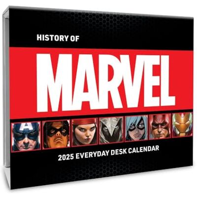 Danilo Promotions LTD 2025 Calendar Marvel Page to View Block Desk Calendar Official Product Danilo Promotions LTD 2025 Calendar Marvel Page to View Block Desk Calendar Official Product