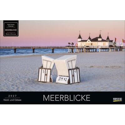 Meerblicke Nord- und Ostsee 2027: Großer Foto-Wandkalender von der Küste und dem Meer in Deutschland. Edler schwarzer Hintergrund. PhotoArt Panorama Querformat: 58x39 cm. Meerblicke Nord- und Ostsee 2027: Großer Foto-Wandkalender von der Küste und dem Meer in Deutschland. Edler schwarzer Hintergrund. PhotoArt Panorama Querformat: 58x39 cm.