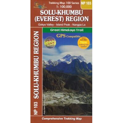 Robin Boustead Solu Khumbu (NP103): Everest Region Great Himayala Trail Map Robin Boustead Solu Khumbu (NP103): Everest Region Great Himayala Trail Map