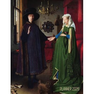 Panda Arnolfini Portrait Art Planner 2026: Jan van Eyck Organizer Calendar Year January-December 2026 (12 Months) Northern Renaissance Painting Panda Arnolfini Portrait Art Planner 2026: Jan van Eyck Organizer Calendar Year January-December 2026 (12 Months) Northern Renaissance Painting