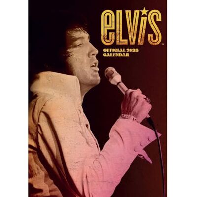 Danilo Promotions LTD 2025 Calendar Elvis Month to View A3 Calendar Official Product Danilo Promotions LTD 2025 Calendar Elvis Month to View A3 Calendar Official Product