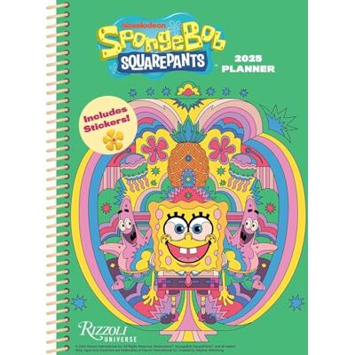Viacom International, Inc. SpongeBob SquarePants 12-Month 2025 Planner Calendar Viacom International, Inc. SpongeBob SquarePants 12-Month 2025 Planner Calendar