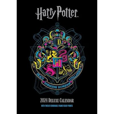 Danilo Promotions Ltd Harry Potter 2024 Calendar, Special Edition Calendar With Detachable Artwork For Framing, Official Product Danilo Promotions Ltd Harry Potter 2024 Calendar, Special Edition Calendar With Detachable Artwork For Framing, Official Product