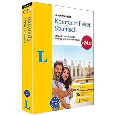 Langenscheidt Komplett-Paket Spanisch: Der große Sprachkurs für Anfänger und Wiedereinsteiger mit CDs, MP3-Download und Vokabeltrainer-App Langenscheidt Komplett-Paket Spanisch: Der große Sprachkurs für Anfänger und Wiedereinsteiger mit CDs, MP3-Download und Vokabeltrainer-App