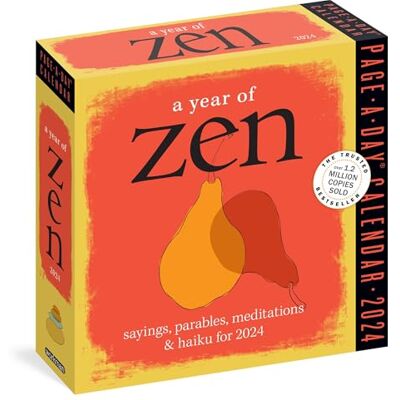 Schiller, David Year of Zen Page-A-Day Calendar 2024: Sayings, Parables, Meditations & Haiku for 2024 Schiller, David Year of Zen Page-A-Day Calendar 2024: Sayings, Parables, Meditations & Haiku for 2024
