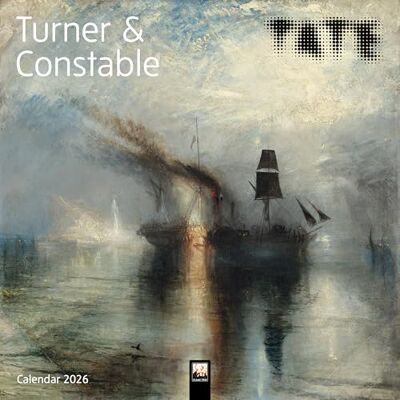 Tate: Turner & Constable Wall Calendar 2026 (Art Calendar) Tate: Turner & Constable Wall Calendar 2026 (Art Calendar)