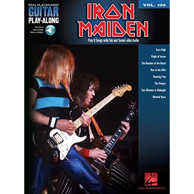 Iron Maiden Guitar Play-Along Volume 130: (Book/Online Audio) (Hal Leonard Guitar Play-Along) (Includes Online Access Code) Iron Maiden Guitar Play-Along Volume 130: (Book/Online Audio) (Hal Leonard Guitar Play-Along) (Includes Online Access Code)