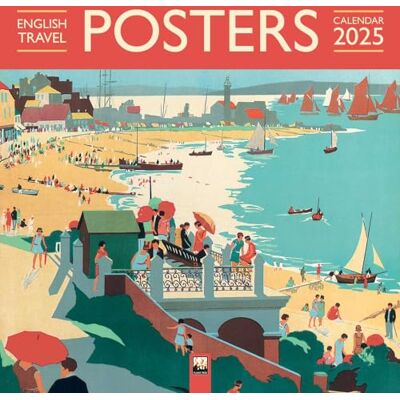 English Travel Posters Wall Calendar 2025 (Art Calendar) English Travel Posters Wall Calendar 2025 (Art Calendar)