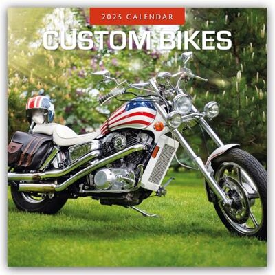 Red Robin Classic Bikes 2025 Square Wall Calendar Red Robin Classic Bikes 2025 Square Wall Calendar