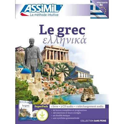 Jean-Pierre Guglielmi Le Grec Superpack Tel: SuperPack : 1 livre + 3 CD + 1 téléchargement audio Jean-Pierre Guglielmi Le Grec Superpack Tel: SuperPack : 1 livre + 3 CD + 1 téléchargement audio