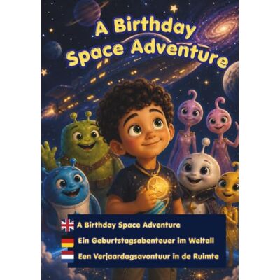 Yalama, Mrs. Kübra A Birthday Space Adventure: English German Dutch story book Yalama, Mrs. Kübra A Birthday Space Adventure: English German Dutch story book