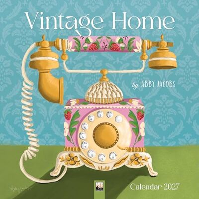 Vintage Home by Abby Jacobs Wall Calendar 2027 (Art Calendar) Vintage Home by Abby Jacobs Wall Calendar 2027 (Art Calendar)
