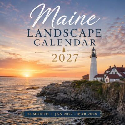 Ali Hanson Sydne, Mr. Maine Landscape Calendar 2027: 15-Month Planner Coastal Scenery, Lighthouses & Nature Photography Organizer Ali Hanson Sydne, Mr. Maine Landscape Calendar 2027: 15-Month Planner Coastal Scenery, Lighthouses & Nature Photography Organizer