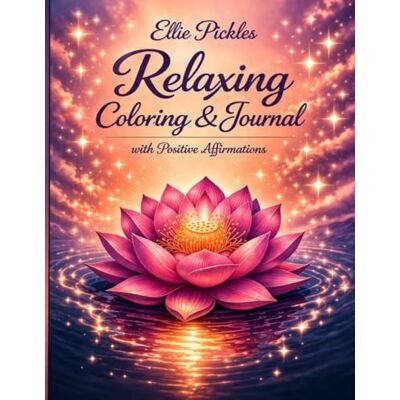 Pickles, Ellie Relaxing Coloring Journal & Monthly Calendars with Positive Affirmations Pickles, Ellie Relaxing Coloring Journal & Monthly Calendars with Positive Affirmations