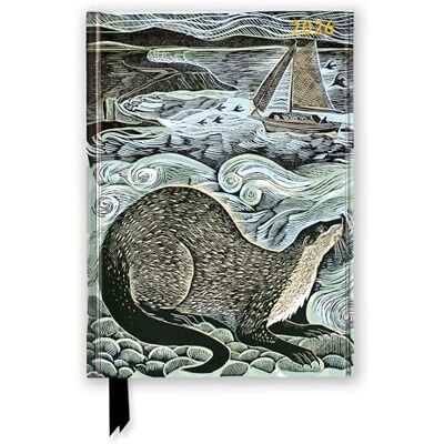 Angela Harding: Shetland Otter and Windsong 2026 Luxury Diary Planner Page to View with Notes Angela Harding: Shetland Otter and Windsong 2026 Luxury Diary Planner Page to View with Notes