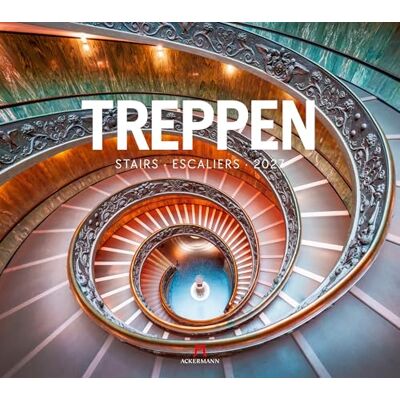 Treppen Kalender 2027: Bildstarker Architektur-Kalender im großen Querformat (54x48 cm) Architektonische Meisterwerke Wendeltreppe Treppen Kalender 2027: Bildstarker Architektur-Kalender im großen Querformat (54x48 cm) Architektonische Meisterwerke Wendeltreppe