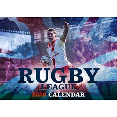 Merch and Gifts Rugby League 2026 Calendar Merch and Gifts Rugby League 2026 Calendar