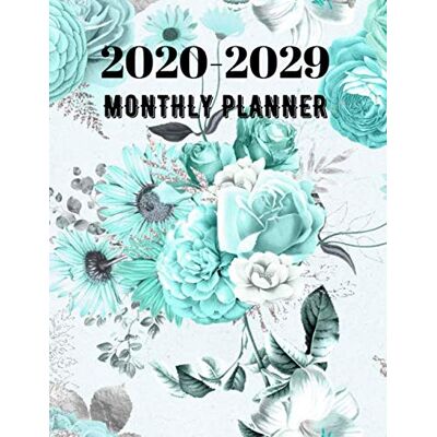 Future, Glorious 10 Year Daily Weekly Monthly Planner 2020-2029: 120 Month Turquoise Floral Cover Planner With Calendar Notes And To Do List / 2020-2029 schedule ... Daily Weekly & Monthly Time Management (Book) Future, Glorious 10 Year Daily Weekly Monthly Planner 2020-2029: 120 Month Turquoise Floral Cover Planner With Calendar Notes And To Do List / 2020-2029 schedule ... Daily Weekly & Monthly Time Management (Book)