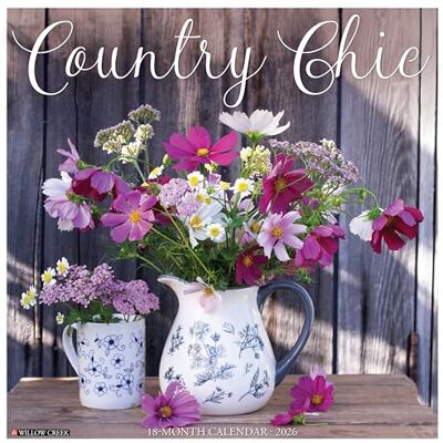 Willow Creek Press Country Chic 2026 Wall Calendar Willow Creek Press Country Chic 2026 Wall Calendar